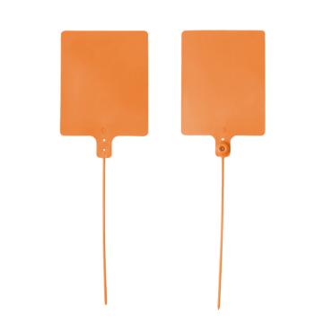 安赛瑞 物流大吊牌，物流挂签，封条封签扎带（100根装）橙色