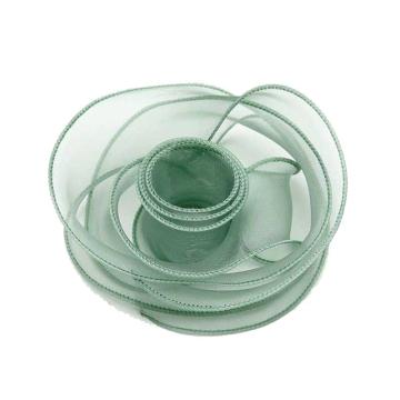 安赛瑞 鱼尾纱丝带，海草绿 1卷装 240709