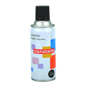 三和 自动喷漆，哑光黑，NO.4，350ml/瓶