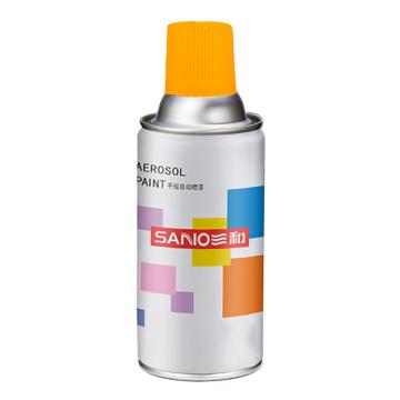 三和 自喷漆，中黄 350ml/瓶 ，12瓶/箱