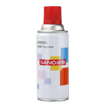 三和 自喷漆，6橙红，350ml/瓶