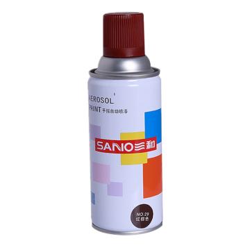 三和 自喷漆，红棕 350ml/瓶 ，12瓶/箱