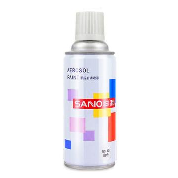 三和 自喷漆，白色 350ml/瓶 ，12瓶/箱