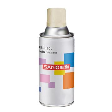 三和 自喷漆，33奶米黄，350ml/瓶