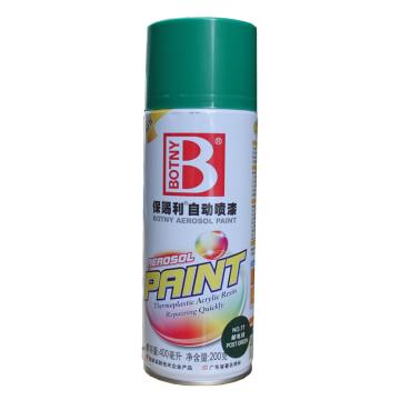 保赐利 自动喷漆，绿色系列，77邮电绿，200g/400ml/12罐/箱