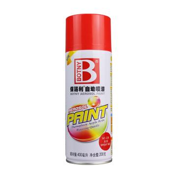 保赐利 自动喷漆，红色系列，228大红，200g/400ml/12罐/箱，12罐/箱