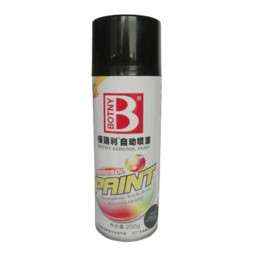 保赐利 自动喷漆，灰色系列，96哑光黑灰，200g/400ml/12罐/箱