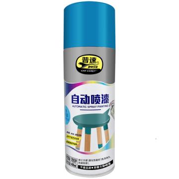 普速PUSU 自动喷漆喷漆浅天蓝19#，400ml*12支