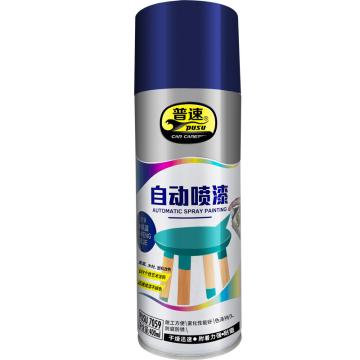 普速PUSU 自动喷漆时风蓝219#，400ml*12支