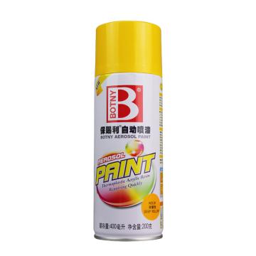 保赐利 自动喷漆，黄色系列，31深黄色，200g/400ml/12罐/箱