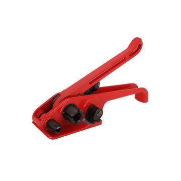 Raxwell 手动拉紧器，PET/PP带通用，适用带宽(mm):13-19，带厚(mm):0.5-1，红色