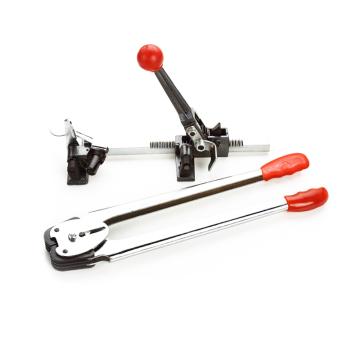 哈德威 经济型PP手动拉紧器+咬扣器，适用材质PP，适用打包带宽度:12mm-16mm