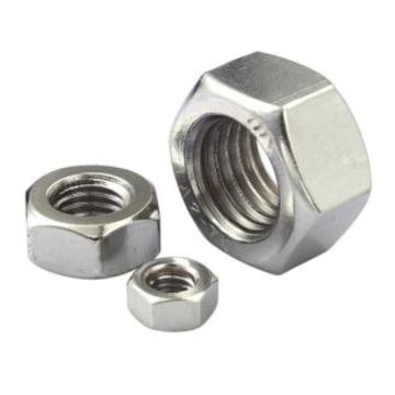 奥峰 GB6170厚螺母，M20-2.5，不锈钢316/本色，50个/包