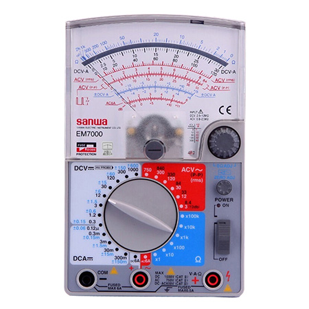 三和/SANWA 指针式万用表，EM7000