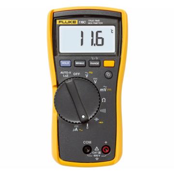 福禄克/FLUKE 数字万用表，温度及微安电流测量，FLUKE-116CHVAC