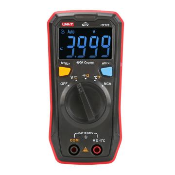优利德/UNI-T 家用型数字万用表，UT123