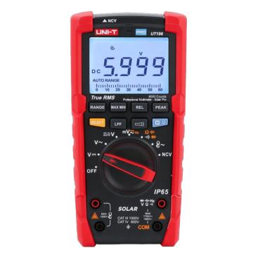 优利德UNI-T 光伏专业数字万用表，UT196