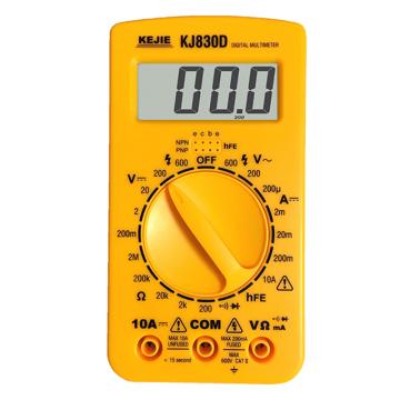 深圳科捷 数字万用表3?，KJ830D