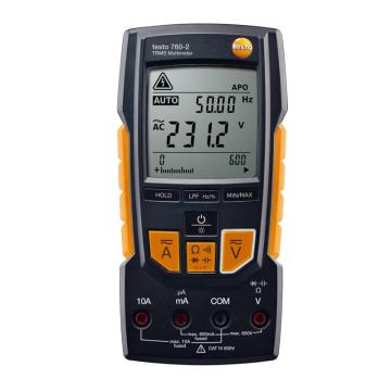 德图/testo 数显真有效值万用表 ，testo 760-2 订货号 0590 7602
