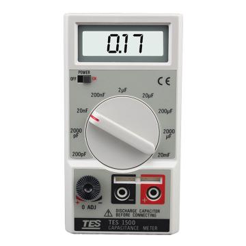 泰仕/TES 数字式电容表，TES-1500