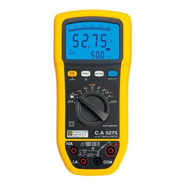 CHAUVIN ARNOUX/CA 万用表，真有效值，6000字双显，C.A 5275