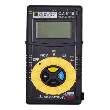 法国CA/CHAUVIN ARNOUX 卡片式万用表，C.A 5115