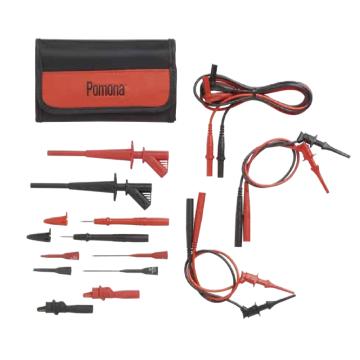 Pomona 豪华型电子DMM测试线套件，5674C