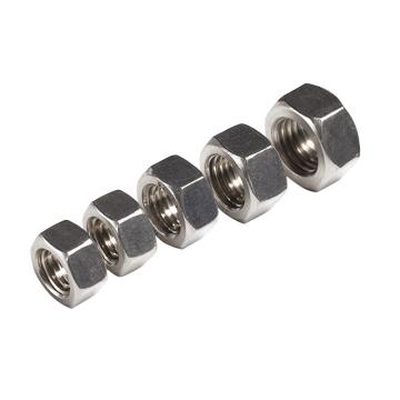 东明 DIN934六角螺母，M18-2.5，不锈钢316，强度A4-80，20个/包