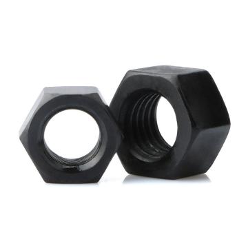 顺达 DIN934六角螺母，M24-3.0，碳钢12级，发黑，