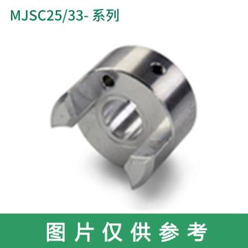 Ruland MJSC-梅花联轴器轮毂，紧定螺钉式，公制，带键槽，MJSC41-19-A