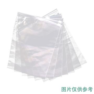 安赛瑞 透明拉链袋，宽25cm长35cm12丝 50个 双面透明 240572