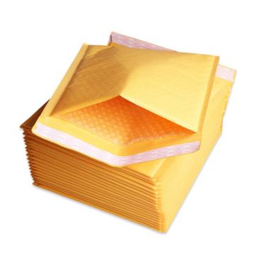 安赛瑞 牛皮纸气泡袋/气泡包装袋，尺寸：13×18cm+4cm（1000个装）