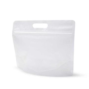 安赛瑞 手提磨砂自立自封袋，28×24+5cm 50个装 240909