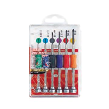 威威VESSEL 精密螺丝刀套装，6件套，4907587009227