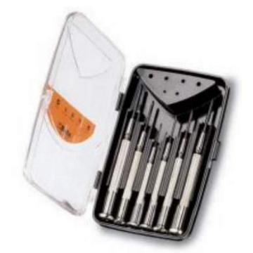 百塔Beta 微型一字和十字螺丝批组套，6件套，1229 LPH/A6，012290310