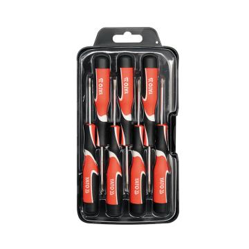 易尔拓YATO 三色柄钟表螺丝批组套，YT-25863