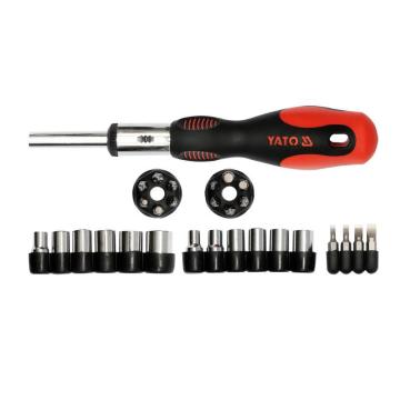 易尔拓YATO 棘轮螺丝批组套，YT-2808