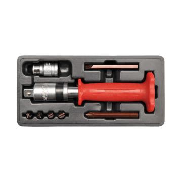 易尔拓YATO 冲击螺丝批组套，8件套，YT-2800