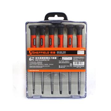 精密螺丝批，6件套，6pc一/十字，S037007