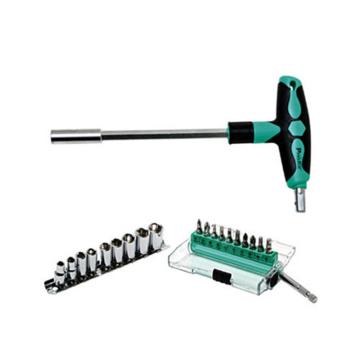 宝工 防滑T型起子组，20合1双色柄，SD9701M