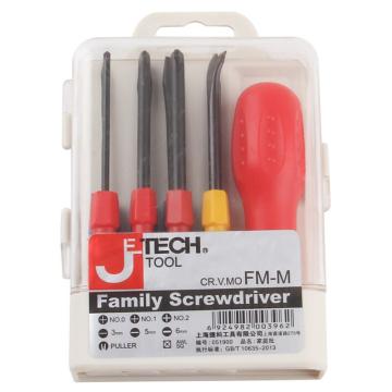 捷科JETECH 家庭螺丝刀套装，中号，FM-M，051900