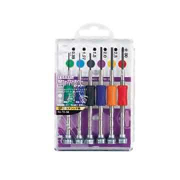 威威VESSEL 精密内六角螺丝刀套装，6件套，4907587009241