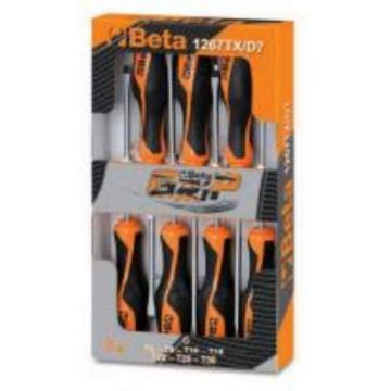百塔Beta 1267TX型花型螺丝批组套，7件装，1267 TX/D7，012670307