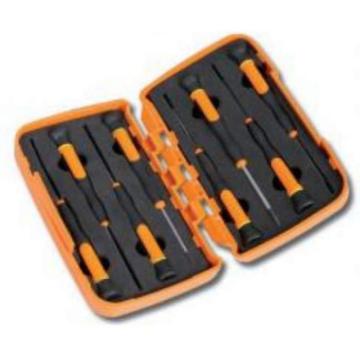 百塔Beta 1257LLP微型一字螺丝批组套，8件装，1257LP/S，012570200