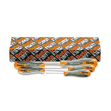 百塔Beta 1294型一字螺丝批组套，5件装，1294 /S5，012940305