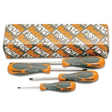 百塔Beta 1292型十字螺丝批组套，4件装，1292 /S4，012920304