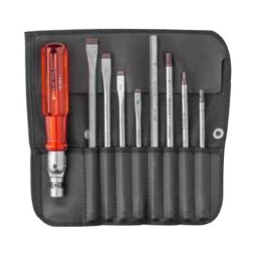 PB SWISS TOOLS 可折叠手柄螺丝刀组套，9件套，PB 225