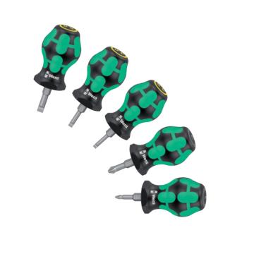 维拉wera 迷你短柄螺丝刀套装，5件套，05008871001