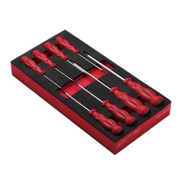 史丹利EVA工具托组套-8件花形螺丝刀，90-039-23