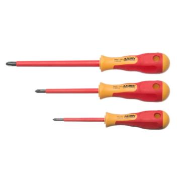 哈恩库博 ATORN VDE绝缘螺丝刀套件，3 件，十字头 PH 1-3，52786310